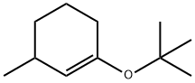 1-(1,1-Dimethylethoxy)-3-methyl-1-cyclohexene Struktur