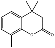 4,4,8-triMethylchroMan-2-one Struktur