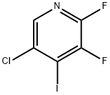 5-Chloro-2,3-difluoro-4-iodopyridine Struktur