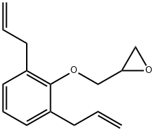 [[2,6-Di(2-propenyl)phenoxy]methyl]oxirane Struktur