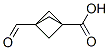 Bicyclo[1.1.1]pentane-1-carboxylic acid, 3-formyl- (9CI) Struktur