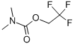 2,2,2-TRIFLUOROETHYL DIMETHYLCARBAMATE Struktur