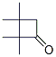 2,2,3,3-Tetramethylcyclobutanone Struktur