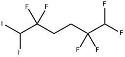 1,1,2,2,5,5,6,6-Octafluorohexane Struktur