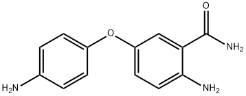 2-amino-5-(4-aminophenoxy)benzamide Struktur