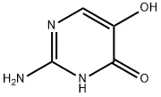 4(1H)-Pyrimidinone, 2-amino-5-hydroxy- (9CI) Struktur