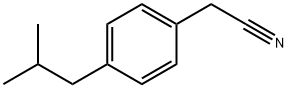 (4-isobutylphenyl)acetonitrile Struktur