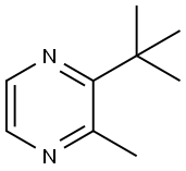 2-(1,1-Dimethylethyl)-3-methylpyrazine Struktur