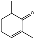 2,6-Dimethyl-2-cyclohexen-1-one Struktur