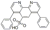 4,7-diphenyl-1,10-phenanthrolinesulphonic acid Struktur