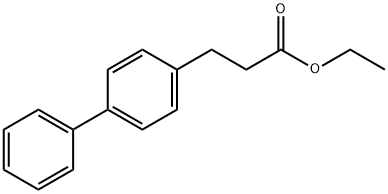 3-BIPHENYL-4-YL-PROPIONIC ACID ETHYL ESTER Struktur