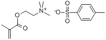 METHACRYLOYL OXYETHYL TRIMETHYL AMMONIUM P-TOLUENESULFONATE Struktur