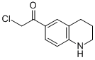 Ethanone, 2-chloro-1-(1,2,3,4-tetrahydro-6-quinolinyl)- (9CI) Struktur