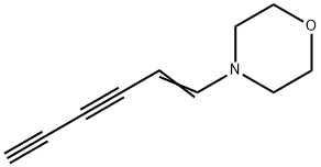 Morpholine, 4-(1-hexene-3,5-diynyl)- (9CI) Struktur