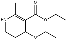 3-Pyridinecarboxylicacid,4-ethoxy-1,4,5,6-tetrahydro-2-methyl-,ethylester(9CI) Struktur