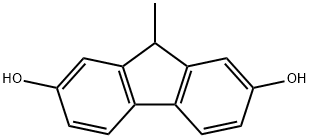 9H-Fluorene-2,7-diol, 9-methyl- (9CI) Struktur