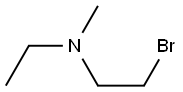 Ethanamine, 2-bromo-N-ethyl-N-methyl- (9CI) Struktur