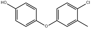 4-(4-CHLORO-3-METHYLPHENOXY)PHENOL Struktur