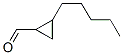 Cyclopropanecarboxaldehyde, 2-pentyl- (9CI) Struktur