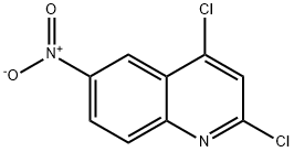 2,4-DICHLORO-6-NITROQUINOLINE Struktur