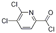 5,6-dichloropicolinoyl chloride Struktur