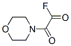 4-Morpholineacetyl fluoride, alpha-oxo- (9CI) Struktur