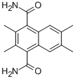 2,3,6,7-TETRAMETHYL-NAPHTHALENE-1,4-DICARBOXYLIC ACID DIAMIDE Struktur