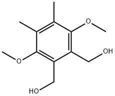 3,6-Dimethoxy-4,5-dimethyl-1,2-benzenedimethanol Struktur