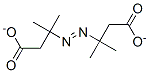 1,1'-azobis(1-methylethyl) diacetate Struktur