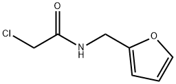 2-CHLORO-N-(2-FURYLMETHYL)ACETAMIDE Struktur