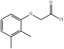 (2,3-dimethylphenoxy)acetyl chloride Struktur