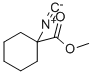 Cyclohexanecarboxylic acid, 1-isocyano-, methyl ester (9CI) Struktur