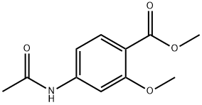 Methyl 4-acetamido-2-methoxybenzoate Structure