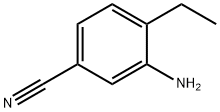 Benzonitrile, 3-amino-4-ethyl- (9CI) Struktur