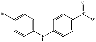 4-Bromo-N-(4-nitrophenyl)benzenamine Struktur