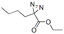 3H-Diazirine-3-carboxylicacid,3-butyl-,ethylester(9CI) Struktur