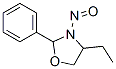 Oxazolidine, 4-ethyl-3-nitroso-2-phenyl- (9CI) Struktur