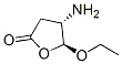 2(3H)-Furanone,4-amino-5-ethoxydihydro-,(4S,5S)-(9CI) Struktur