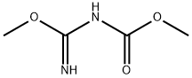 N-甲氧羰基-O-甲基異脲 結構式