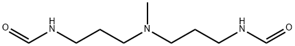 N,N'-[(Methylimino)bis(3,1-propanediyl)]bisformamide Struktur