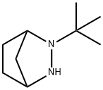 2,3-Diazabicyclo[2.2.1]heptane,  2-(1,1-dimethylethyl)- Struktur