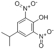 4-isopropyl-2,6-dinitrophenol  Struktur