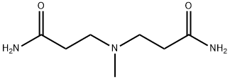 METHYLIMINOBISPROPIONAMIDE Struktur