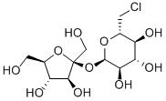 6-chloro-6-deoxysucrose Struktur