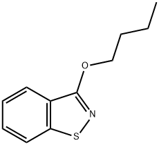 3-Butoxy-1,2-benzisothiazole Struktur