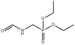 DIETHYL N-FORMYL-AMINOMETHYL PHOSPHONATE Struktur