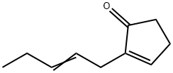 2-(2-cis-Pentenyl)-2-cyclopenten-1-one Struktur