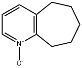 6,7,8,9-TETRAHYDRO-5H-CYCLOHEPTA[B]PYRIDINE-N-OXIDE Struktur