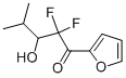 1-Pentanone, 2,2-difluoro-1-(2-furanyl)-3-hydroxy-4-methyl- (9CI) Struktur