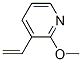 Pyridine, 3-ethenyl-2-methoxy- (9CI) Struktur